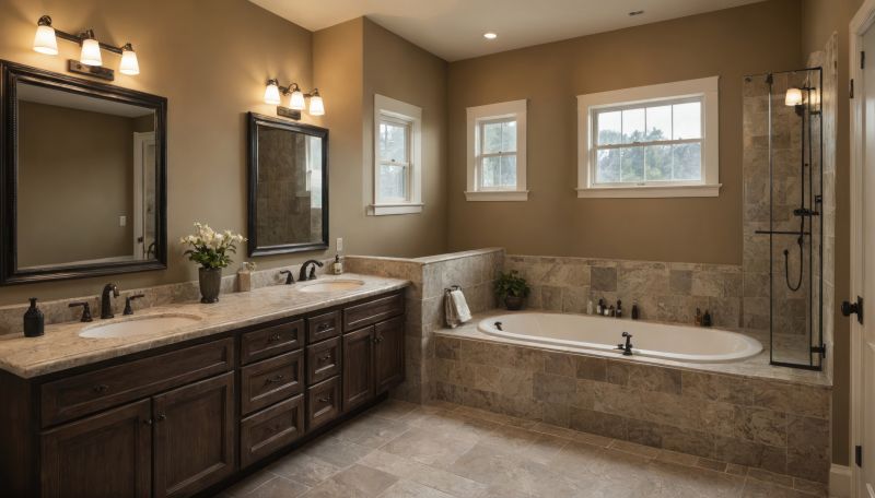Renovated Master Bathroom