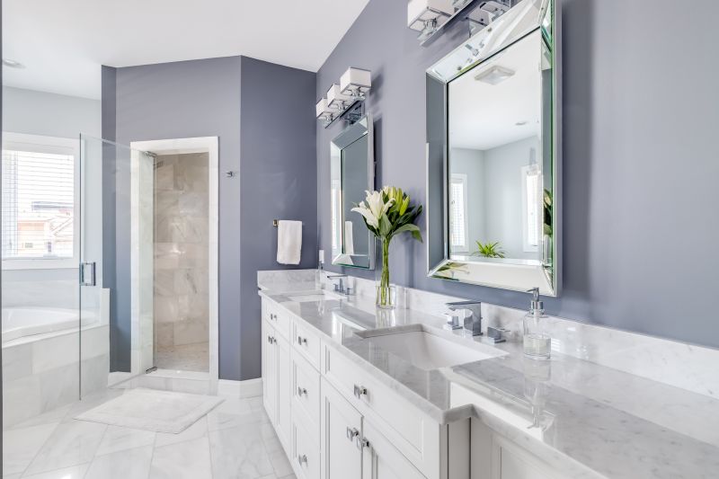 Modern Vanity and Lighting