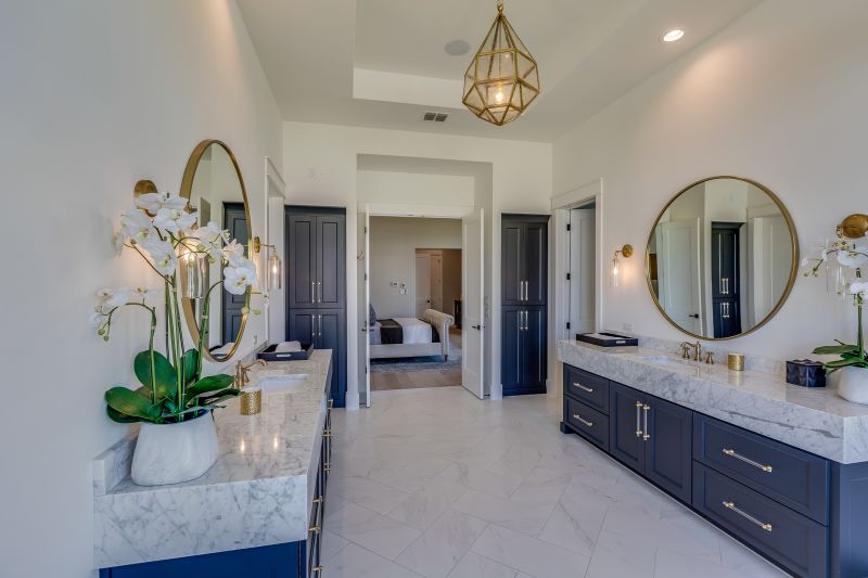 Luxurious Bathroom with Double Vanities